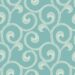 York Wallcoverings Blue Hampton Scroll Wallpaper Pattern Shot $25.99