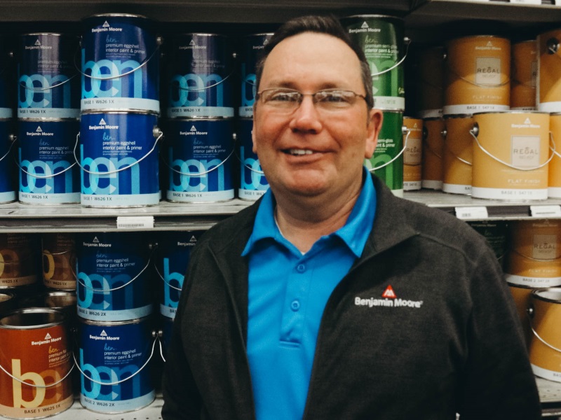 Kevin Guesenhues_Outside Sales Rep.at Dages Hike Point Paint